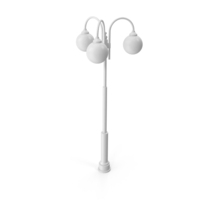 White Street Light PNG & PSD Images