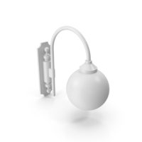 White Wall Street Light PNG & PSD Images