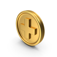 Medical Plus Gold Icon PNG & PSD Images