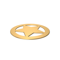 Gold Western Badge PNG & PSD Images