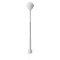 White Street Light PNG & PSD Images