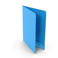 Blue File Folder PNG & PSD Images