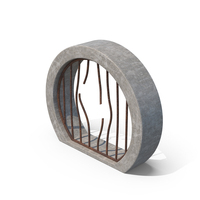Broken Rusty Sewer Gates PNG & PSD Images