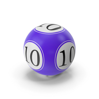 Bingo Ball 10 PNG & PSD Images