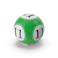 Bingo Ball 11 PNG & PSD Images