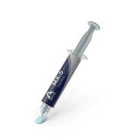 Arctic MX-5 Thermal Paste Syringe PNG & PSD Images