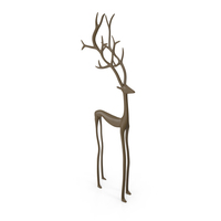 Decorative Deer Brown PNG & PSD Images