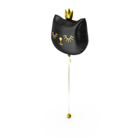 Cat Balloon PNG & PSD Images