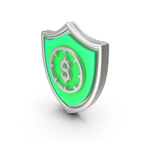 Financial Security Shield Icon PNG & PSD Images