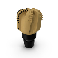 Drilling Rig Bit PDC Gold PNG & PSD Images