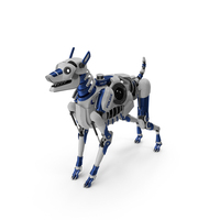 Futuristic Police Robot Dog PNG & PSD Images