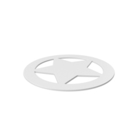 White Badge PNG & PSD Images