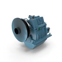 Transmission For Marine Engine Blue PNG & PSD Images
