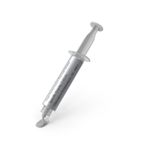 Thermal Paste Syringe PNG & PSD Images