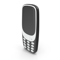 Modern Push-button Telephone Black PNG & PSD Images