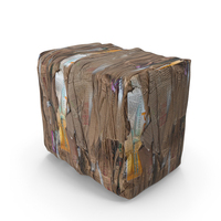 Pressed Cardboard Briquette PNG & PSD Images