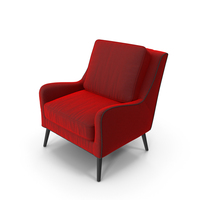 Red Lounge Chair PNG & PSD Images