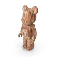 Bearbrick Karimoku Parquet PNG & PSD Images