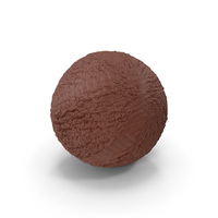 Ice Cream Ball Chocolate PNG & PSD Images