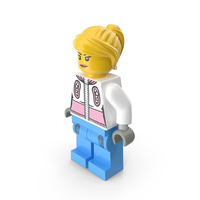 Minifigure LEGO Teenager Girl PNG & PSD Images