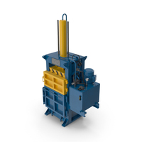 Bailing Machine Blue PNG & PSD Images