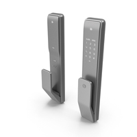 Smart Lock Xiaomi Mijia U M2 Silver PNG & PSD Images