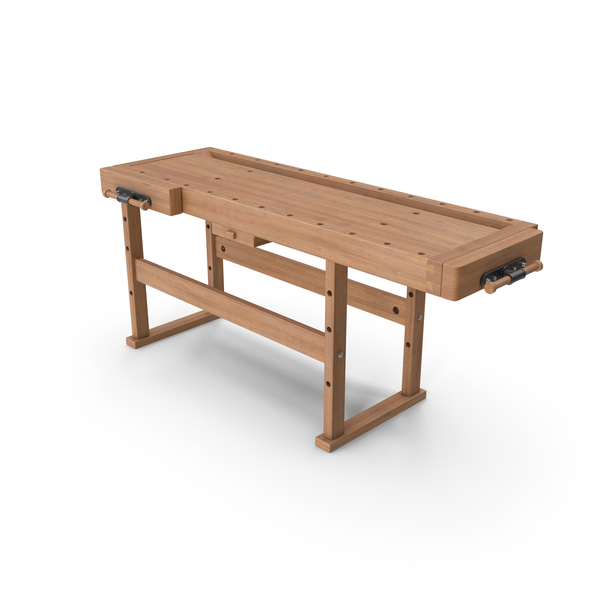 Oak Workbench PNG & PSD Images