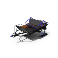 Snowmobile Pull Behind Sled PNG & PSD Images