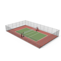 Volleyball Court and Referee Towers by SENOH PNG & PSD Images