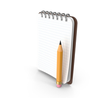Notepad And Pen PNG & PSD Images