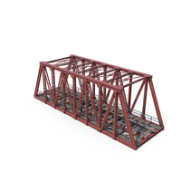 Railway Bridge Red PNG & PSD Images