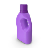 Liquid Laundry Detergent Bottle Cleaning Product Purple PNG & PSD Images