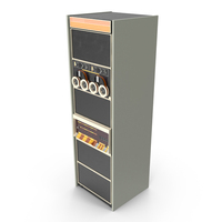 Vintage Retro Mini Computer Lights On PNG & PSD Images