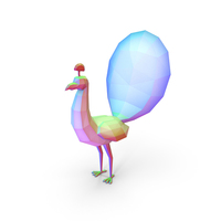 Peacock Multicolour Toy PNG & PSD Images