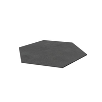 Black Stone Hexagon Tile PNG & PSD Images