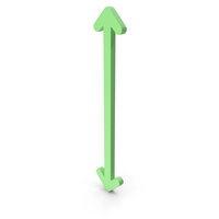 Vertical Long Two Side Directional Arrow Way PNG & PSD Images