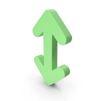 Vertical Small Two Side Directional Arrow Way PNG & PSD Images