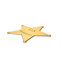 Old Badge US Marshal PNG & PSD Images
