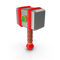 Stylized Hammer PNG & PSD Images