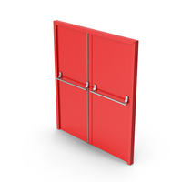 Red Exit Door PNG & PSD Images