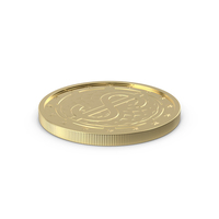 Dollar Gold Coin PNG & PSD Images