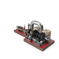 Steam Turbine PNG & PSD Images