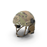Tactical Gear Helmet Green Camo PNG & PSD Images