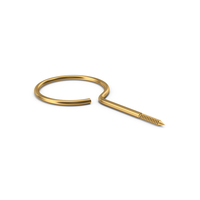 Gold Screw PNG & PSD Images