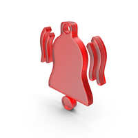 Bell Red Symbol PNG & PSD Images