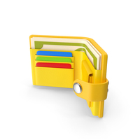 Cartoon Money Wallet PNG & PSD Images