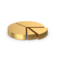 Gold Pie Chart PNG & PSD Images