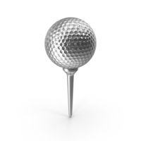 Golf Ball Tee Metal PNG & PSD Images
