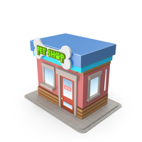 Cartoon Pet Shop PNG & PSD Images