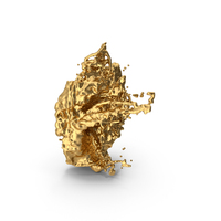 Gold Splash PNG & PSD Images